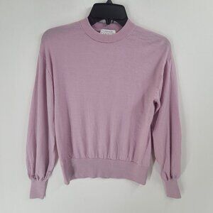 Stockholm Atelier & Other Stories Women's  Knit Top Sweater Lavender Size S